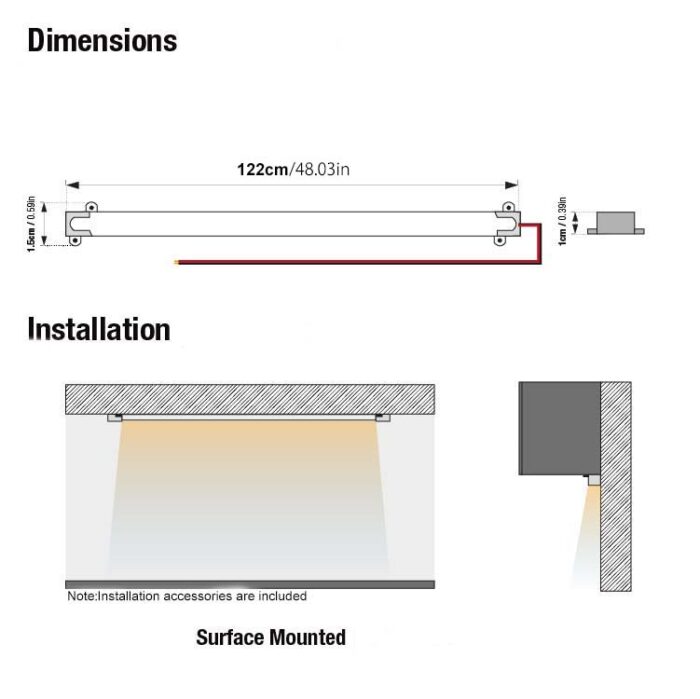 2835 SMD LED Bar 120cm - Image 2