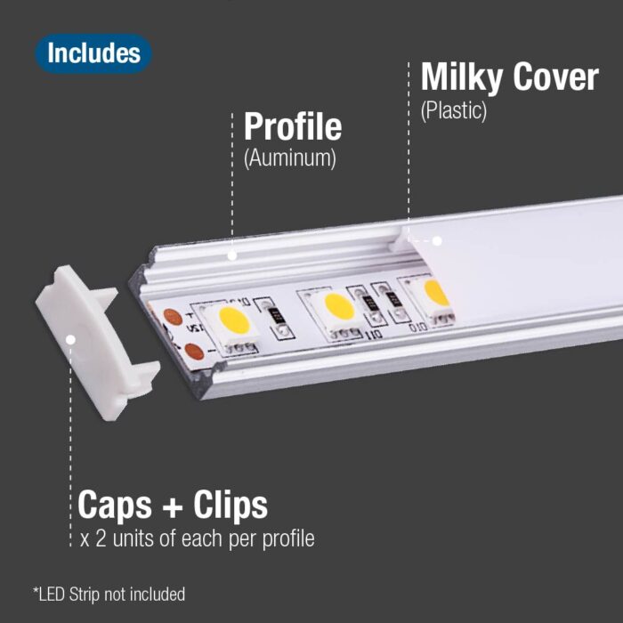 Flat Aluminum Profile Per-01 - Image 3