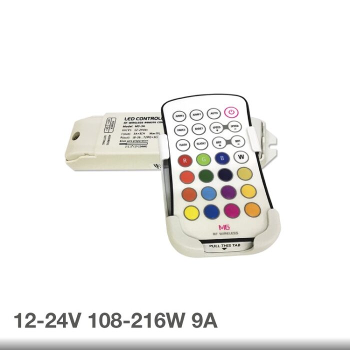 M6 Remote Control + LED LTECH M3-3A Controller CON-72 - Image 2